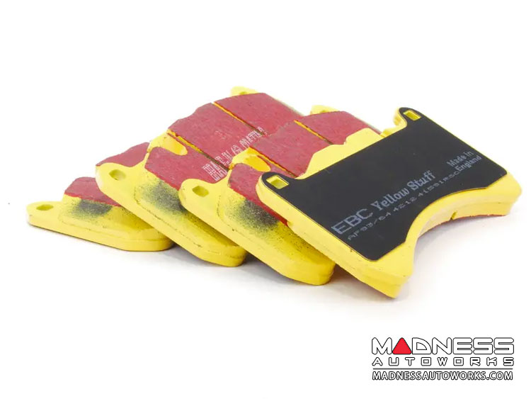 EBC Yellowstuff Rear Brake Pads | 91-93 Lancia Delta Integrale 2.0L Turbo HF Evo 1